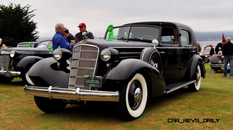 1935 Cadillac 370D Fleetwood V12 Town Cabriolet 9