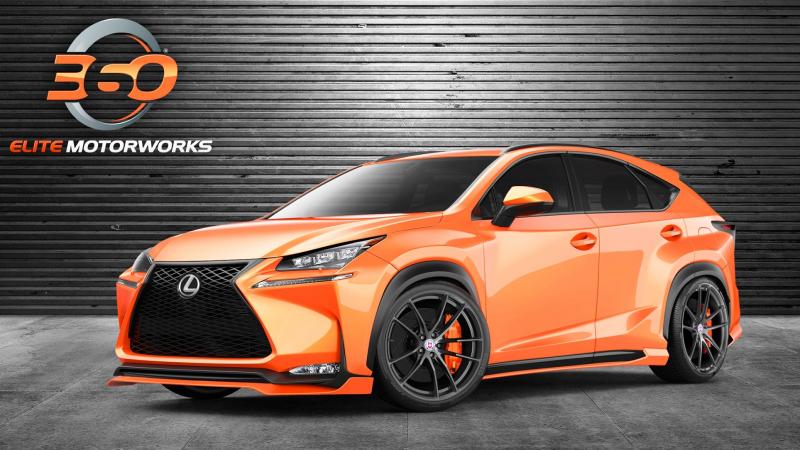 2015 Lexus NX 200t F SPORT by 360 Elite Motorworks 1