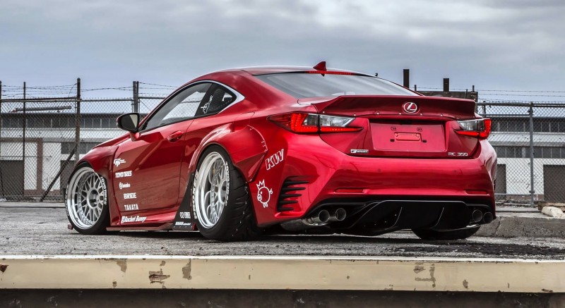 2015 Lexus RC350 F Sport Rocketbunny Widebody  4