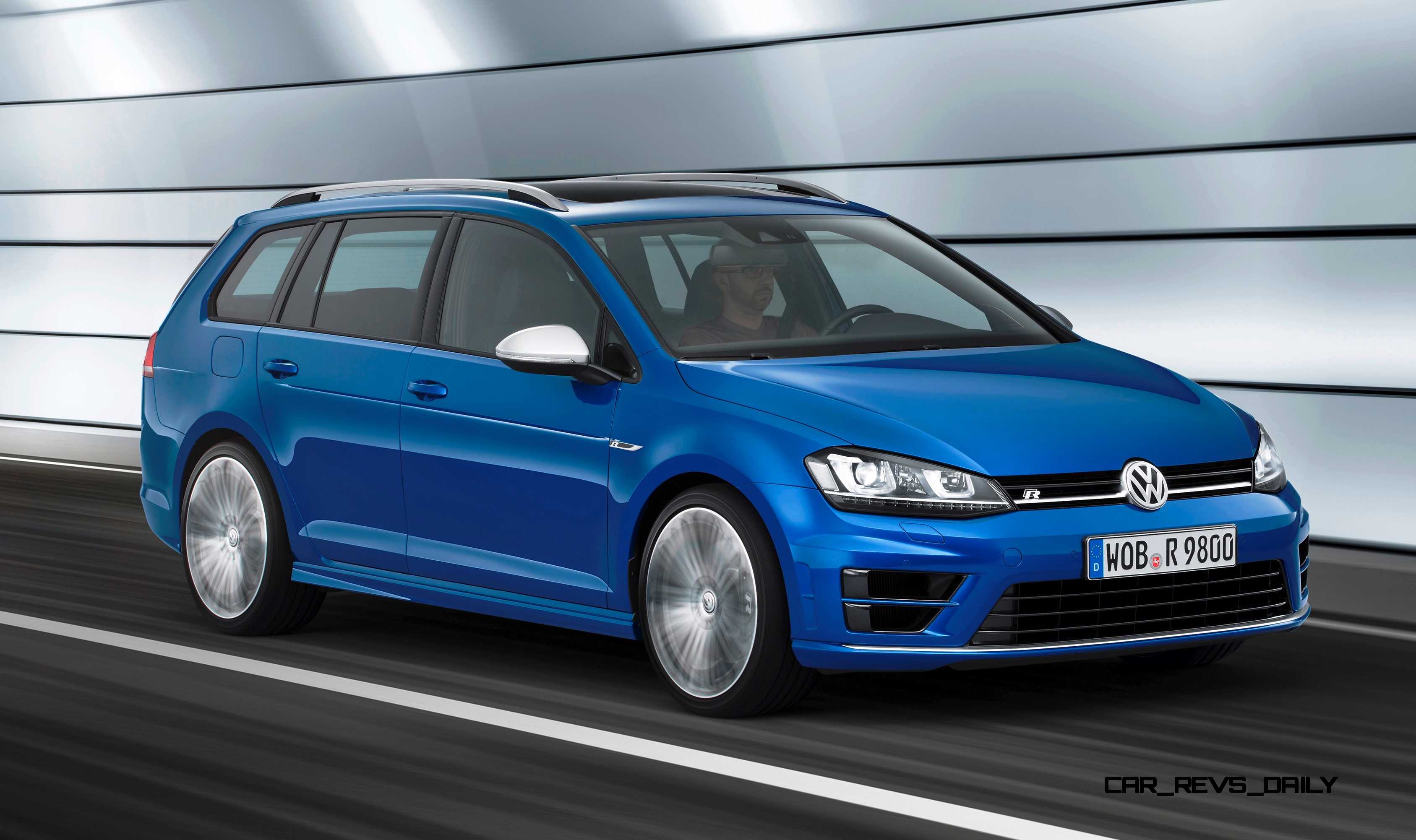 2016 Volkswagen Golf R Sportwagen LA Debut Huge Tease or USA Fast