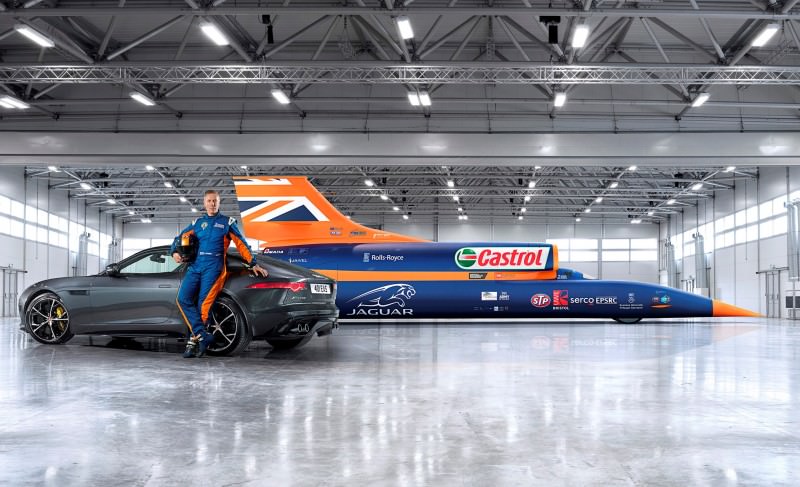 New all-wheel-drive Jaguar F-Type R boosts Bloodhound SSC record bid-60198