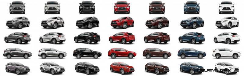 2015 Lexus NX200t Exterior Colors 38-tile