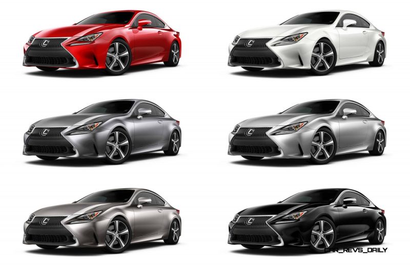 2015 Lexus Rc350 Colors