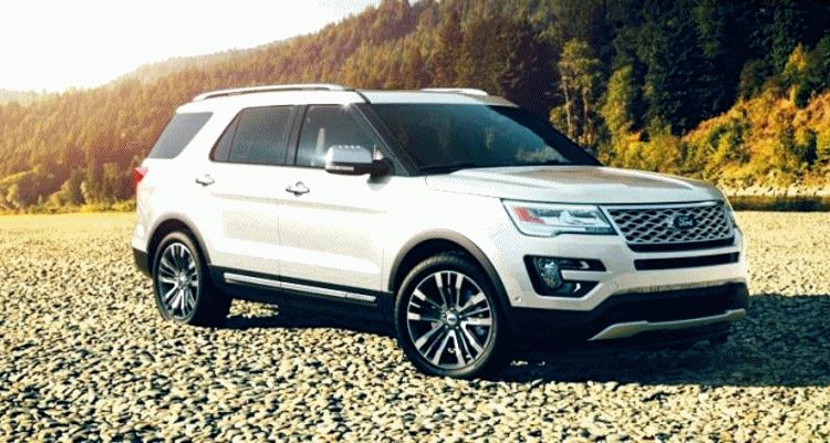 Ford Explorer Limited Colors