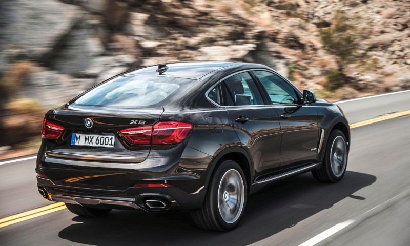 2015 BMW X6 Debuts Tech-tastic 445HP xDrive50i and New Rear-Drive sDrive35i 5