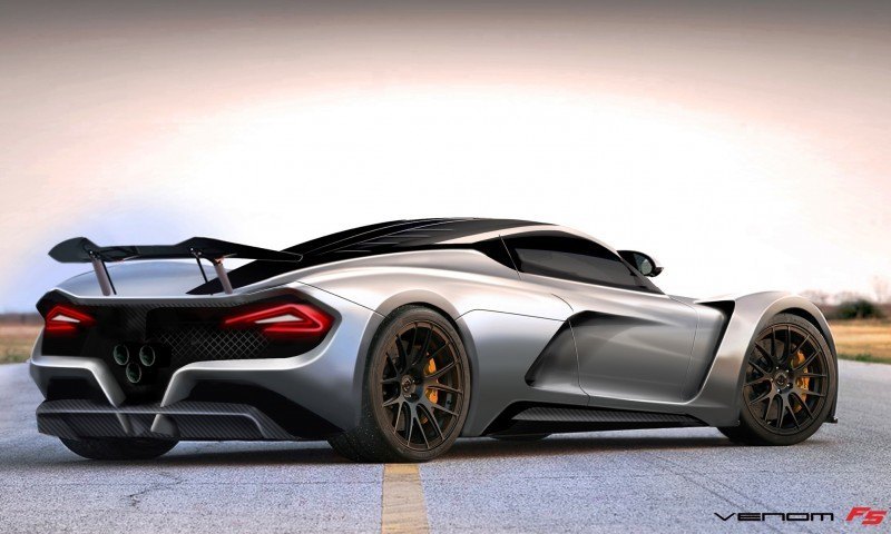 2015 Hennessey Venom F5 Seeks Real 290MPH VMax Via New V8TT, Active Aero and Low-Drag Design 10