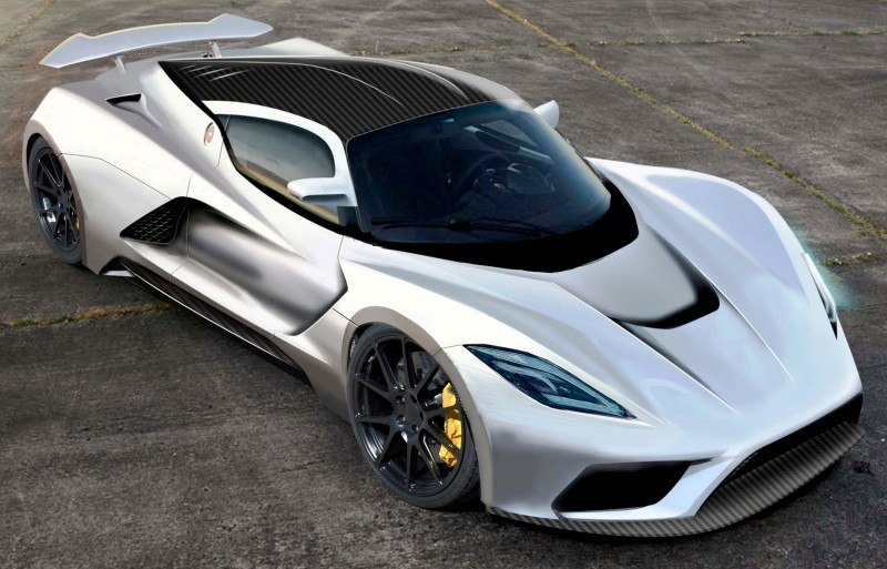 2015 Hennessey Venom F5 Seeks Real 290MPH VMax Via New V8TT, Active Aero and Low-Drag Design 3