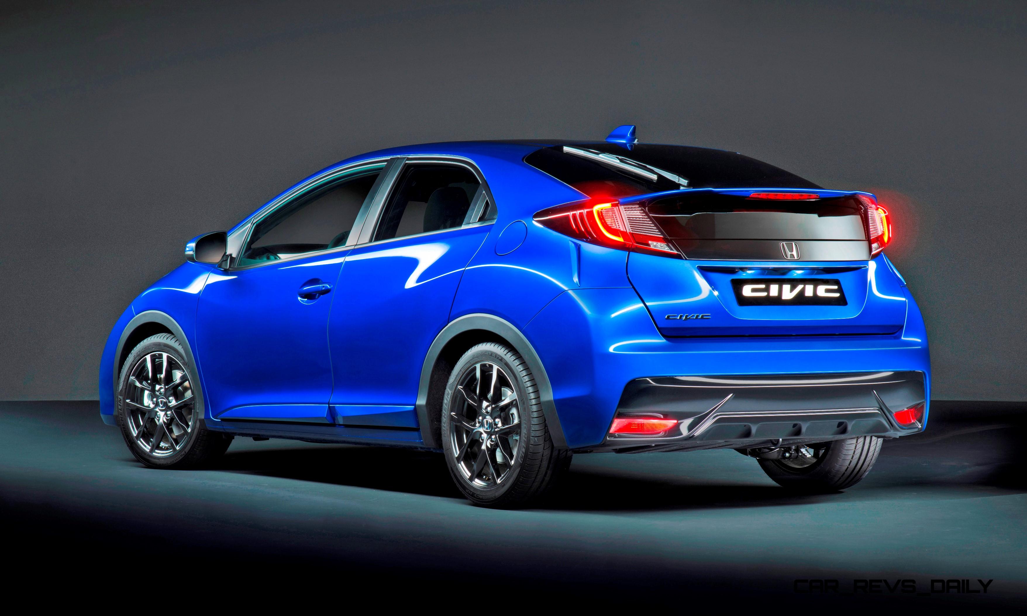 2015 Honda Civic Sport is New for UK with TypeR Styling Accents!