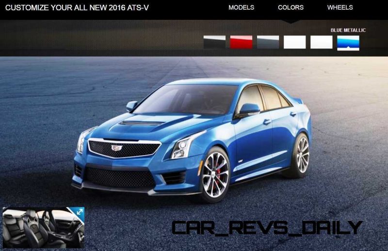 2016 Cadillac ATS-V - Colors and Wheels Preview 10