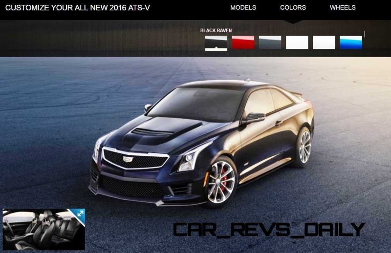 2016 Cadillac ATS-V - Colors and Wheels Preview 18