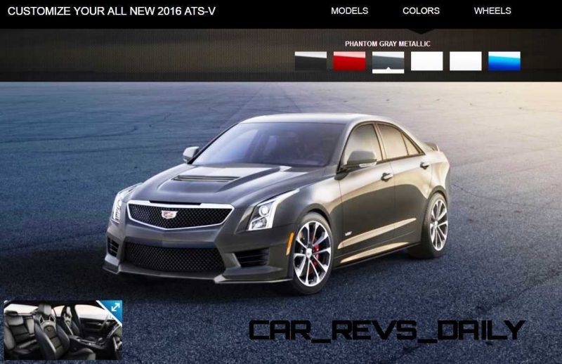 2016 Cadillac ATS-V - Colors and Wheels Preview 5