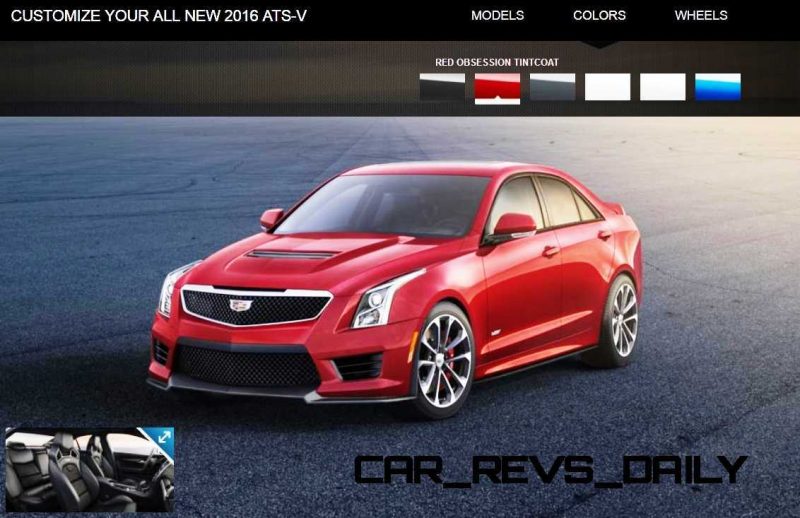 2016 Cadillac ATS-V - Colors and Wheels Preview 6
