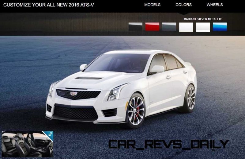2016 Cadillac ATS-V - Colors and Wheels Preview 8