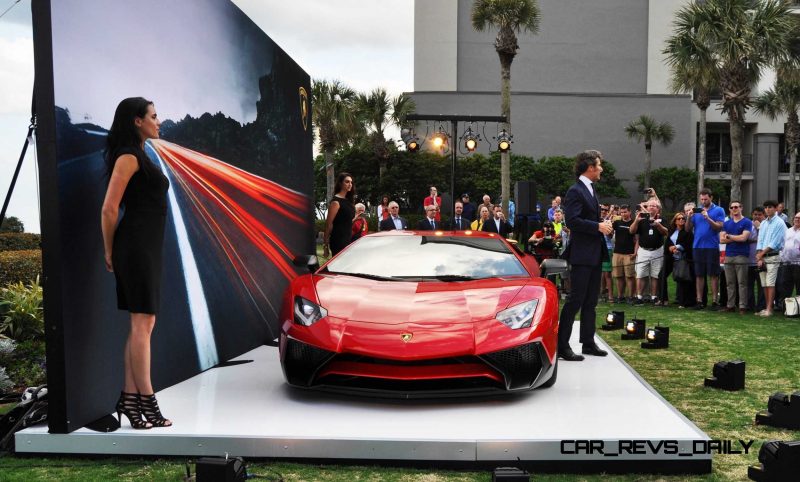 2015 Lamborghini Aventador SV USA Reveal 11