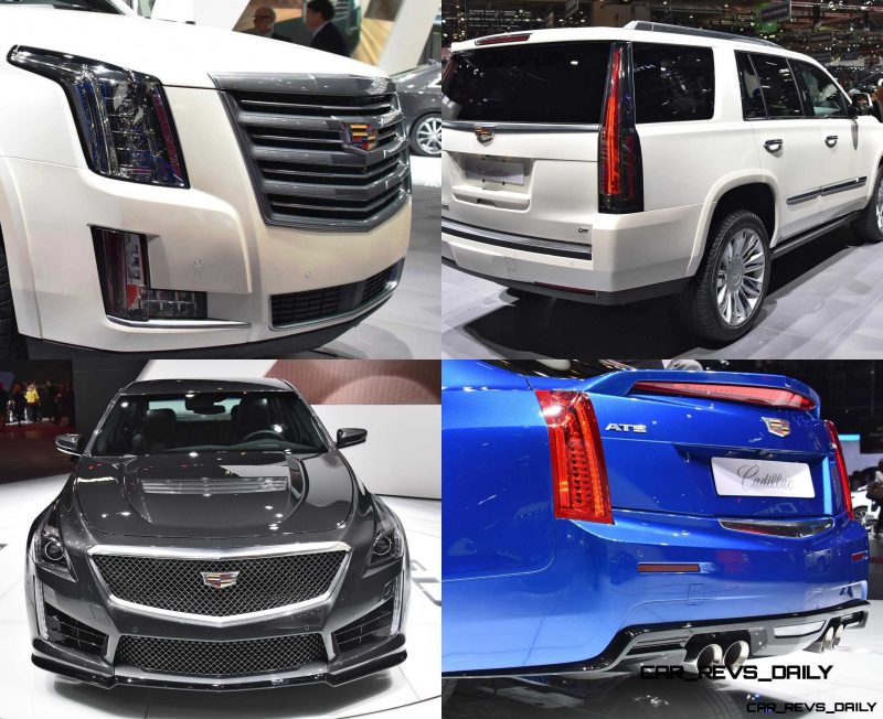 Geneva 2015 Gallery - Cadillac ATS-V and CTS-V + Euro-Spec Escalade Platinum 1-tile