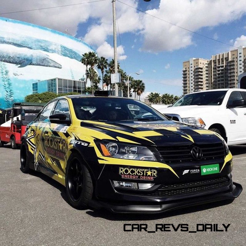 Tanner Foust VW Passat Formula Drift Car 2