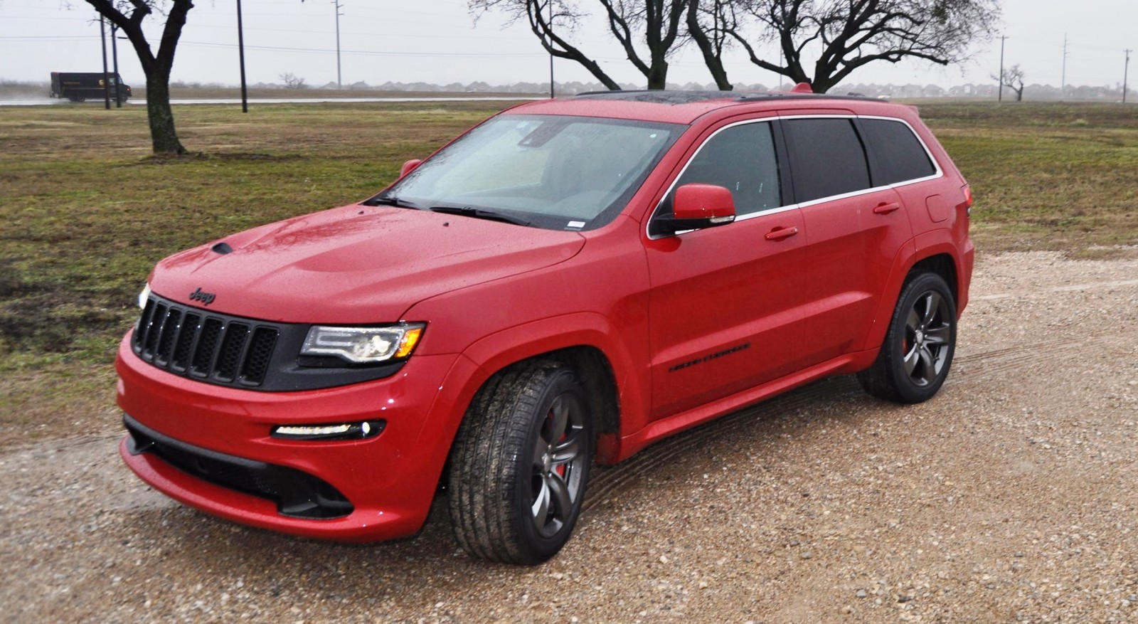 Rainy First Drive Review 2015 Jeep Grand Cherokee SRT on