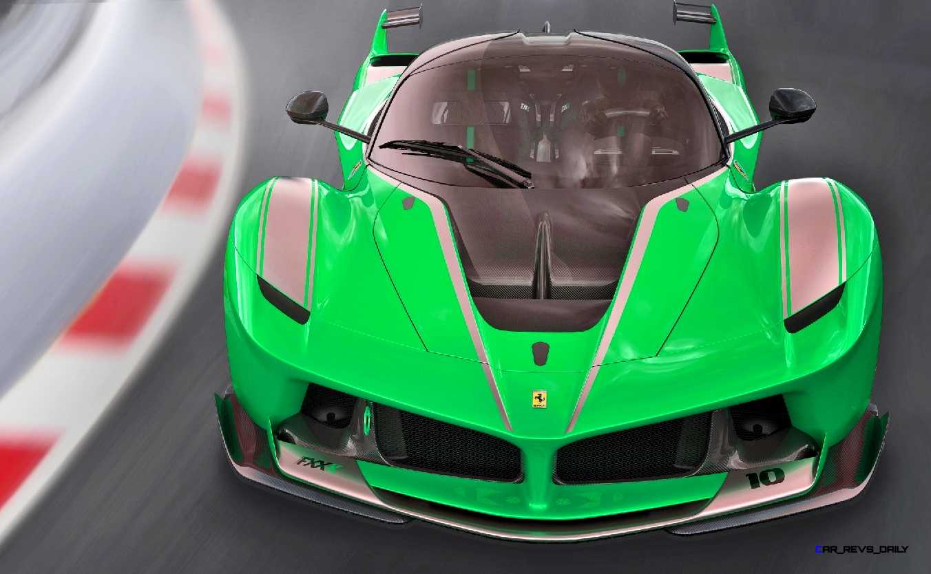 ferrari fxx k drawing