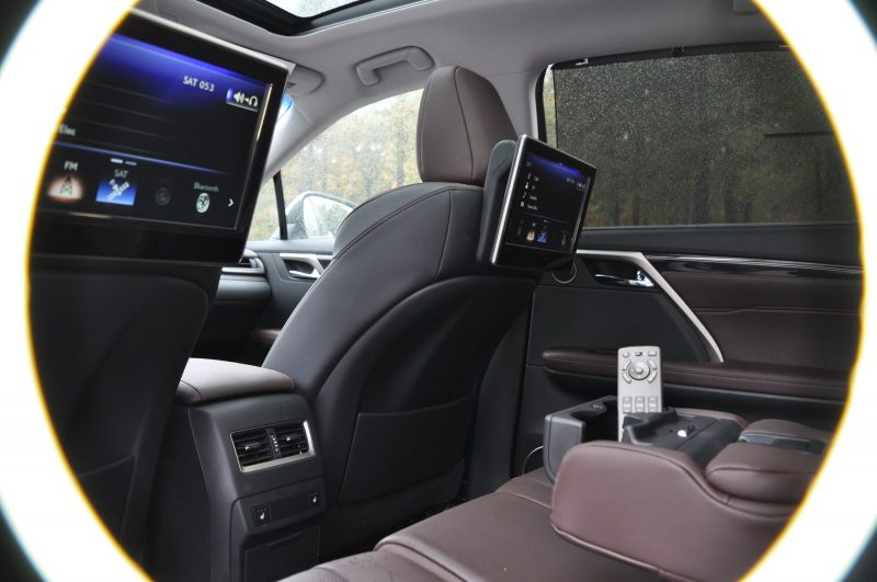 2016 Lexus RX350 Interior Noble Brown Sapele Wood 16