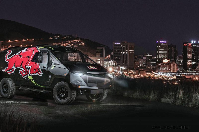 2015 South African RED BULL Concept Truck is Defender 130 APC 13