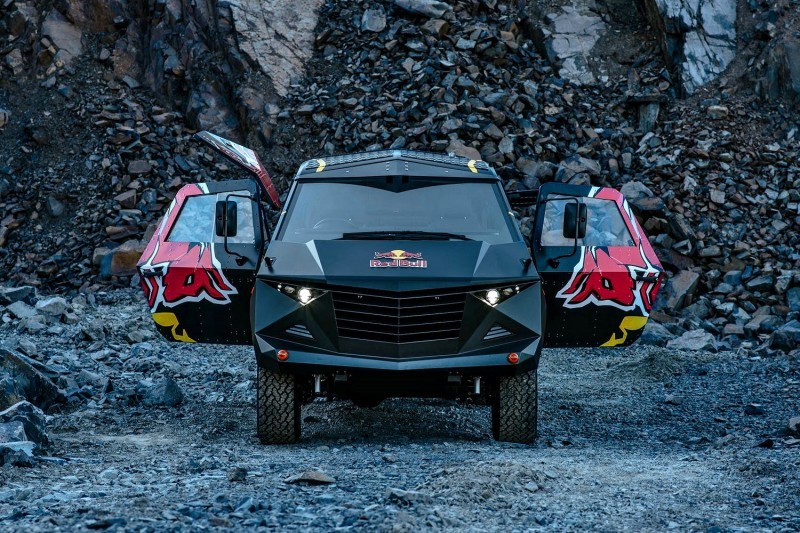 2015 South African RED BULL Concept Truck is Defender 130 APC 3