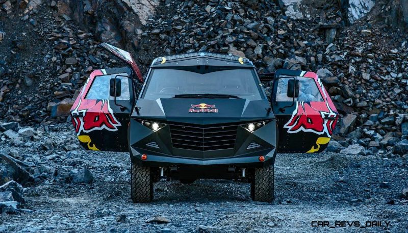 2015 South African RED BULL Concept Truck is Defender 130 APC 4