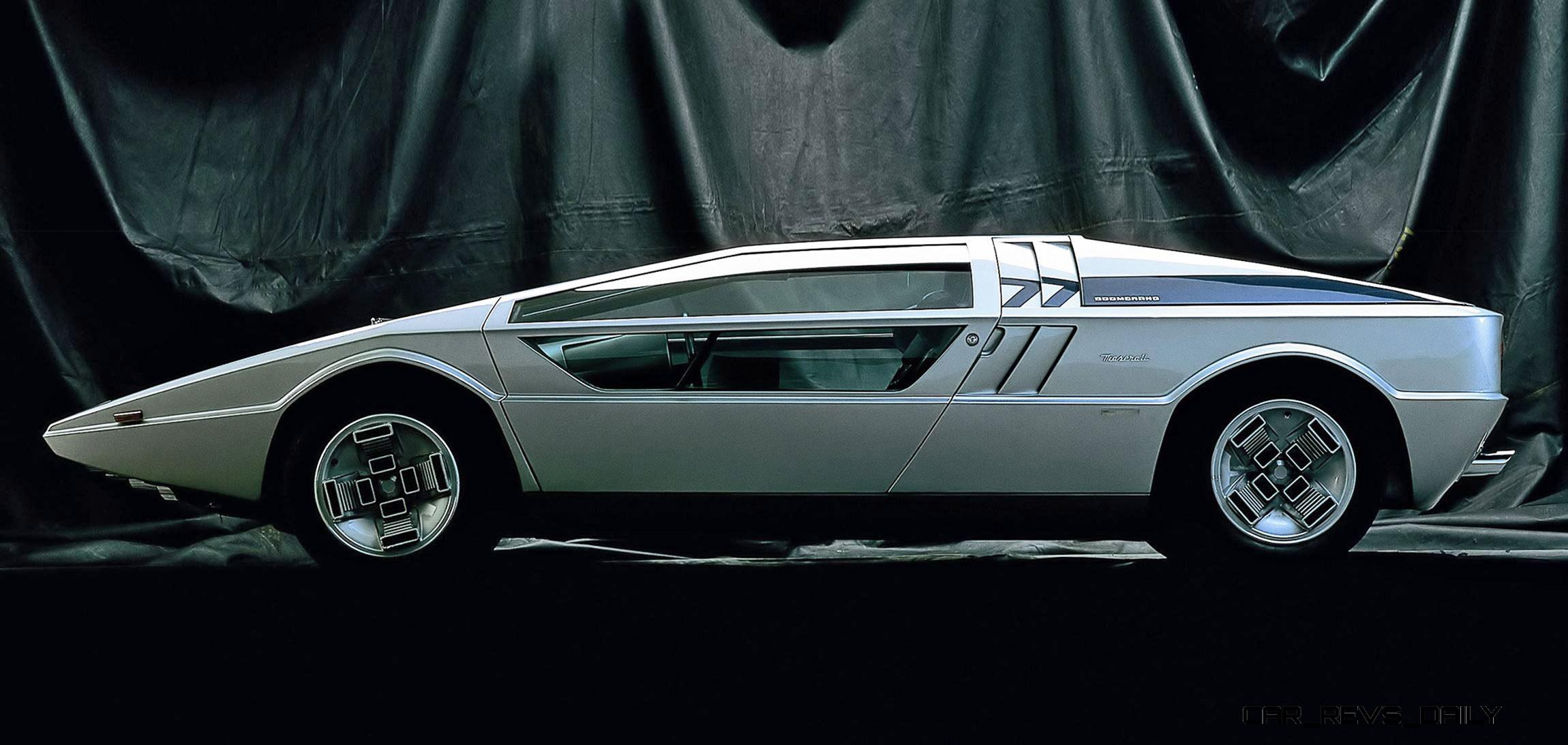 1972 Maserati Boomerang Concept