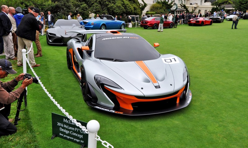 2016 McLaren P1 GTR - Pebble Beach World Debut 1