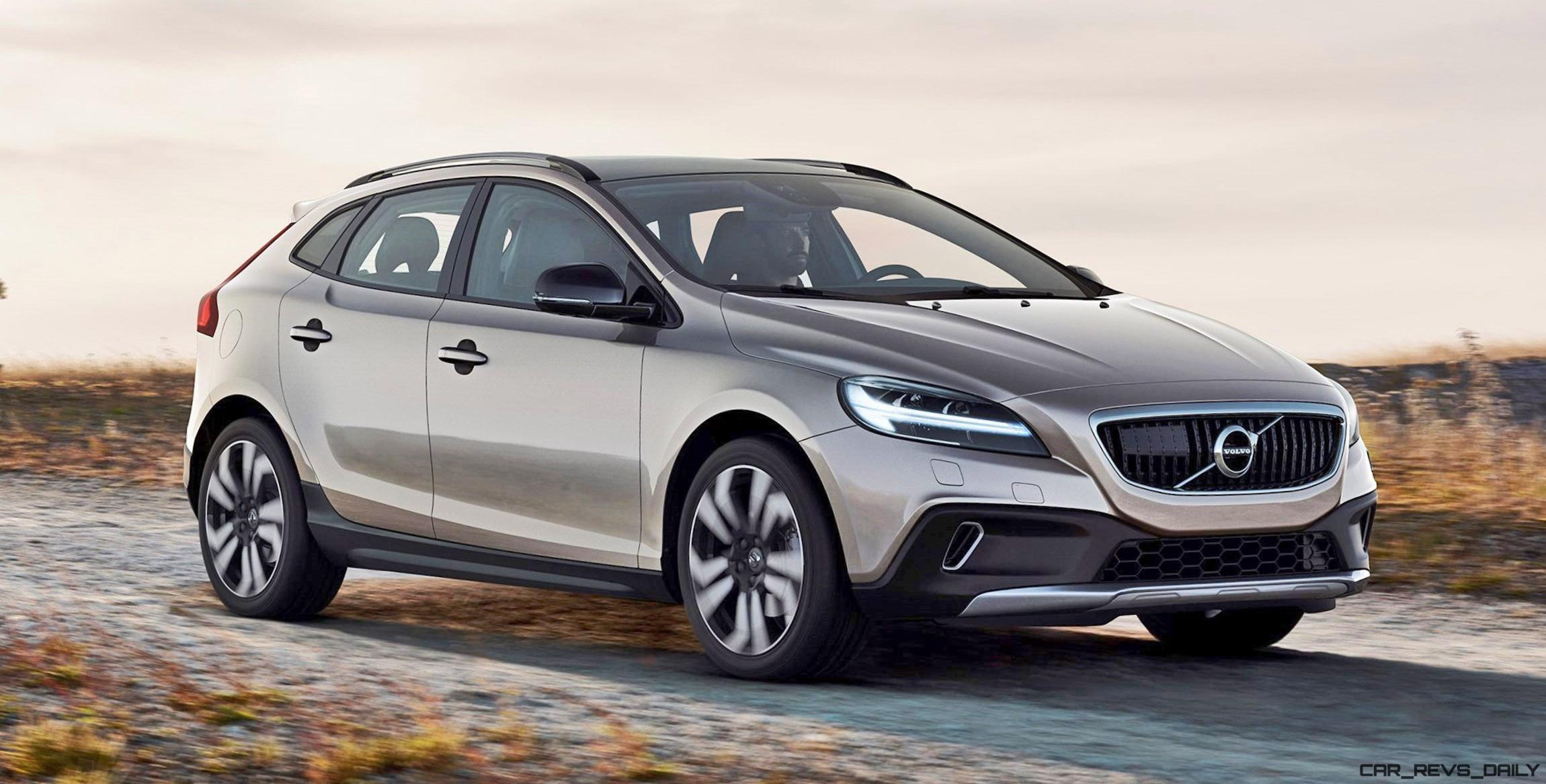 2017 Volvo V40 And V40 Cross Country Facelift Revealed