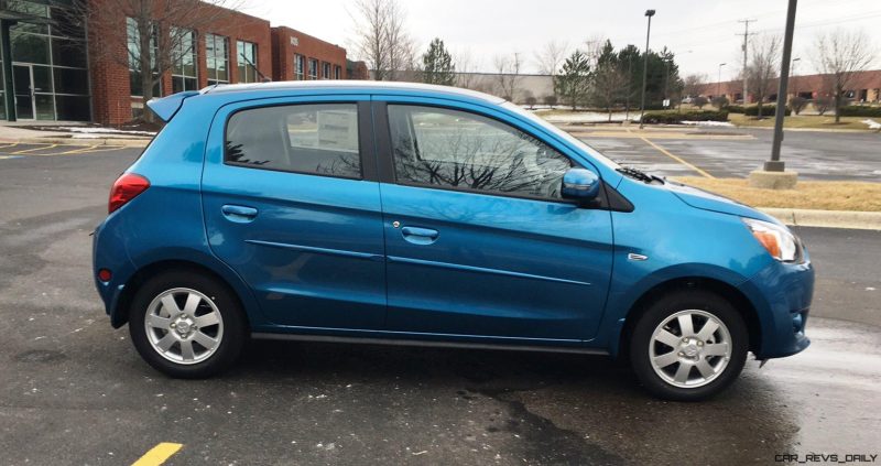 2015 Mitsubishi Mirage ES Review - Anthony Fongaro 5