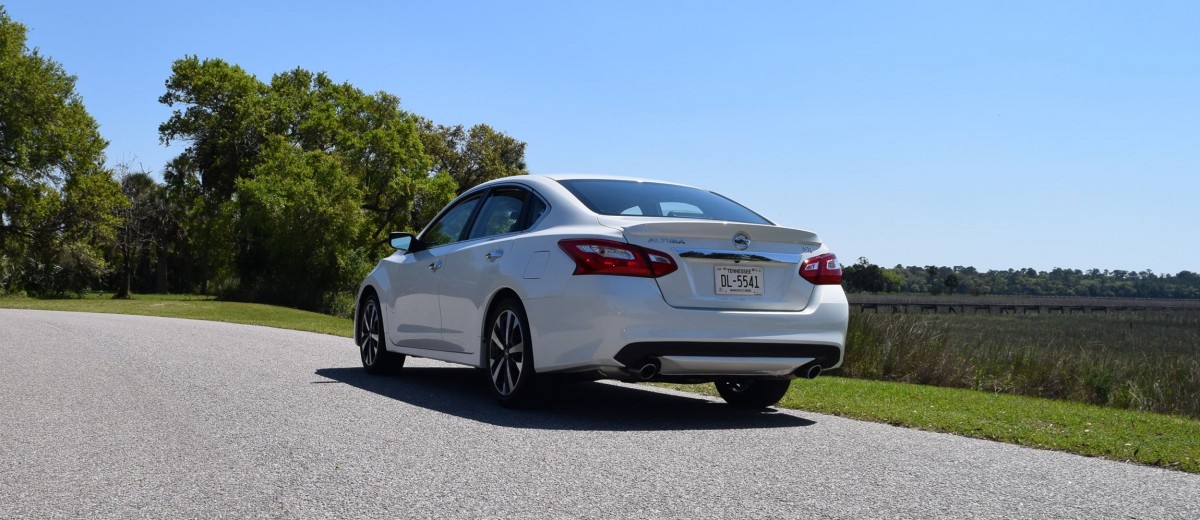 Nissan altima sr road test #9