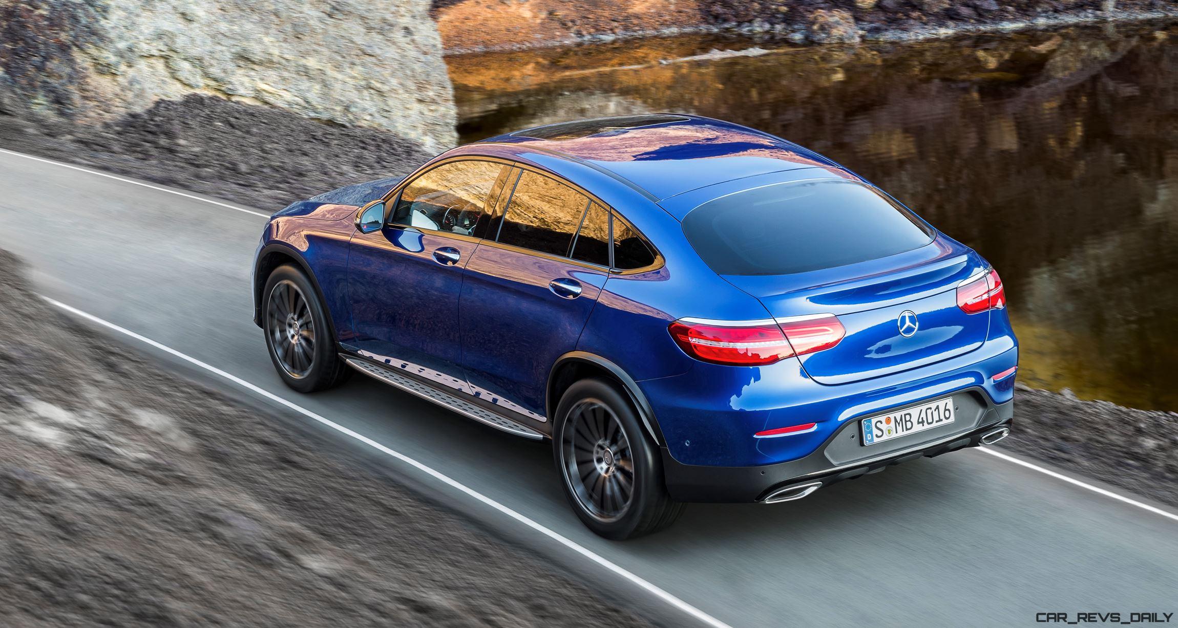 Fresh Metal! 2017 MercedesBenz GLC Coupe is New Fastback X4, Macan