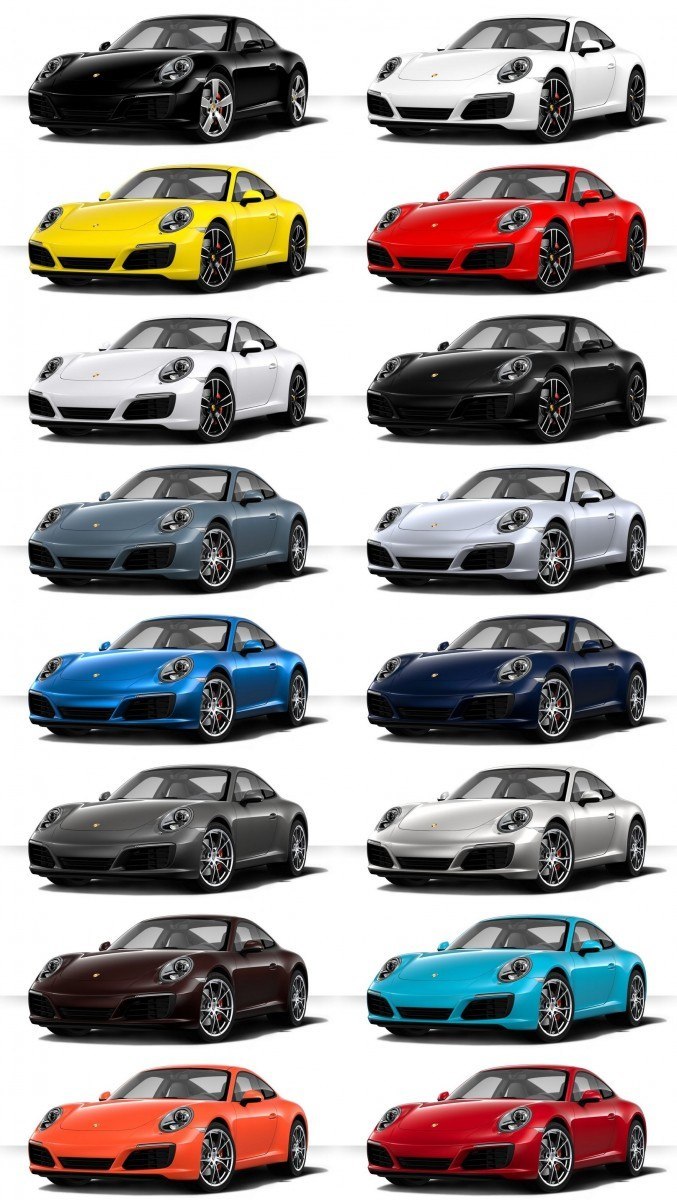 2017 Porsche 911 Carrera S - COLORS Visualizer 16-tiledf