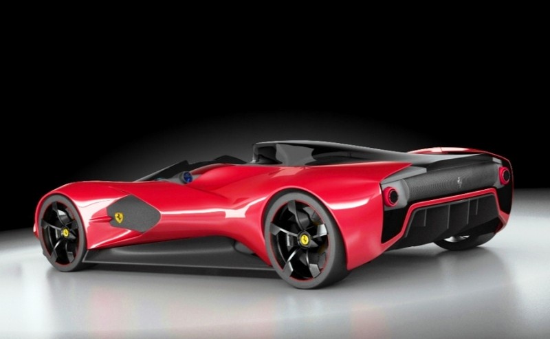 2017 Maserati MC12 Possibly Based on LaFerrari Aliante Spyder by Turin Design Students 2