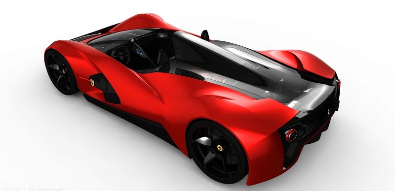 2017 Maserati MC12 Possibly Based on LaFerrari Aliante Spyder by Turin Design Students 23