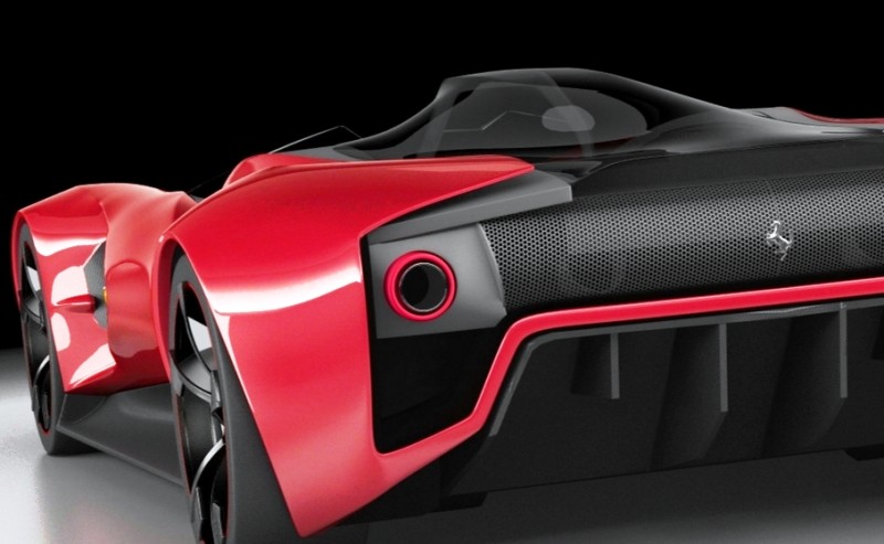 2017 Maserati MC12 Possibly Based on LaFerrari Aliante Spyder by Turin Design Students 9