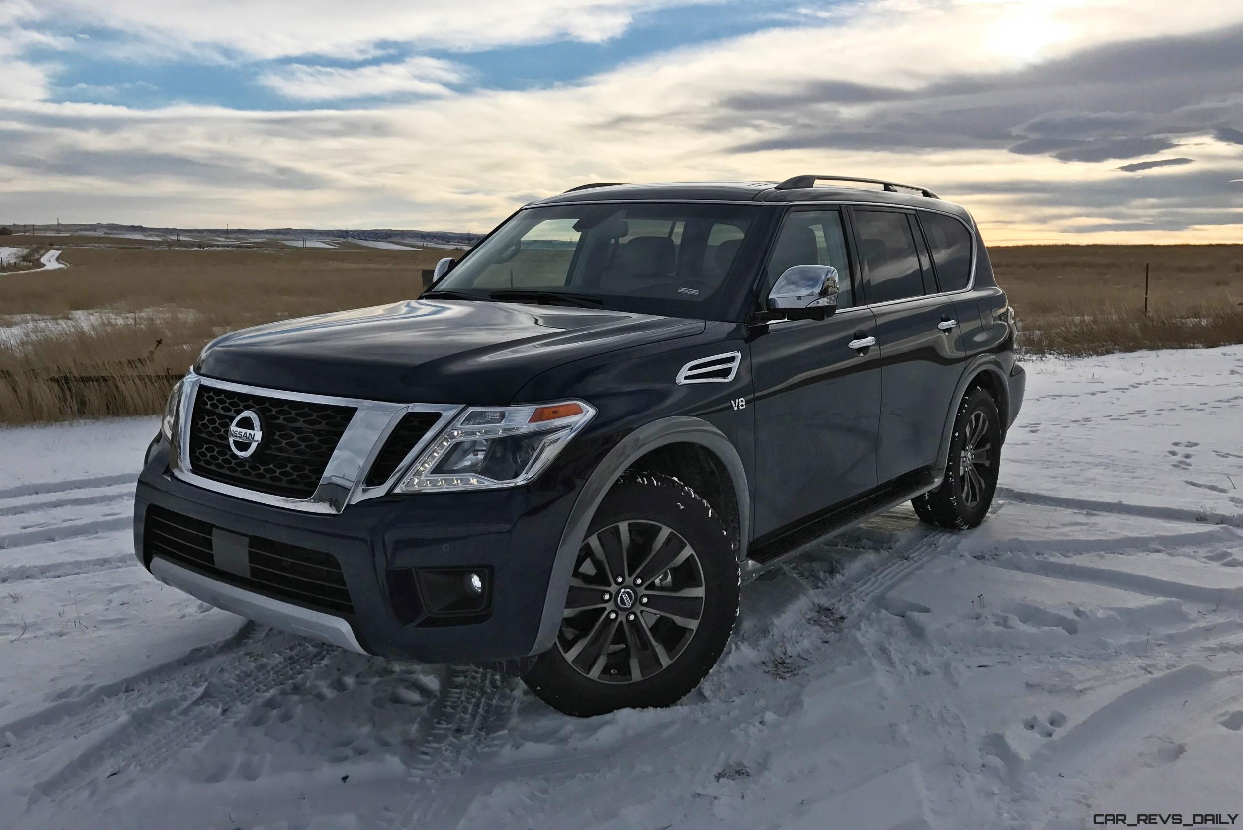 2017 Nissan ARMADA Platinum Road Test Review By Tim Esterdahl