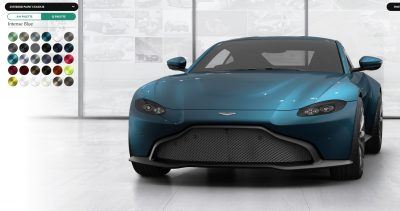 2018 Aston Martin Vantage Official Configurator Gifs Q