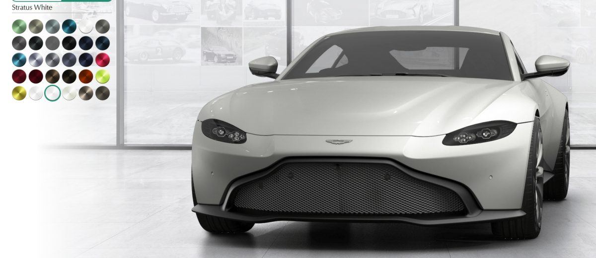 2018 Aston Martin Vantage Official Configurator Gifs Q