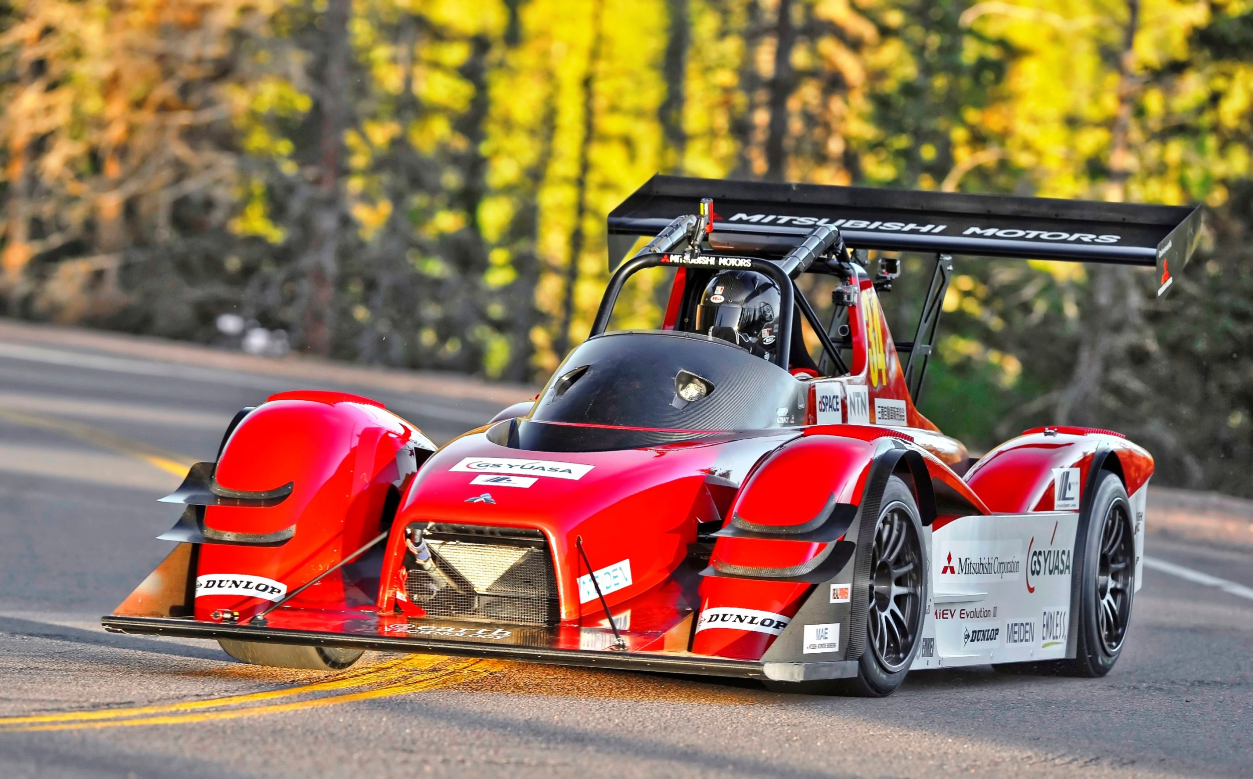 600HP MiEV Evolution III Mitsubishi Zaps Pikes Peak Clouds with 9-min, 8-sec One-Two ...