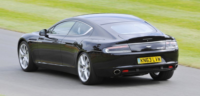 Aston Martin Zings Up Goodwood Hill (to its AMG Future) in Vantage S, Rapide S and Vanquish 16