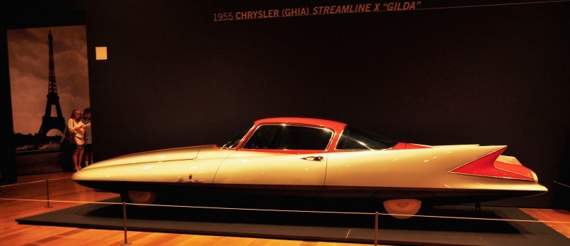 Atlanta Dream Cars - 1955 Chrysler Streamline X Ghilda by GHIA is Turbine Car Ideal 9