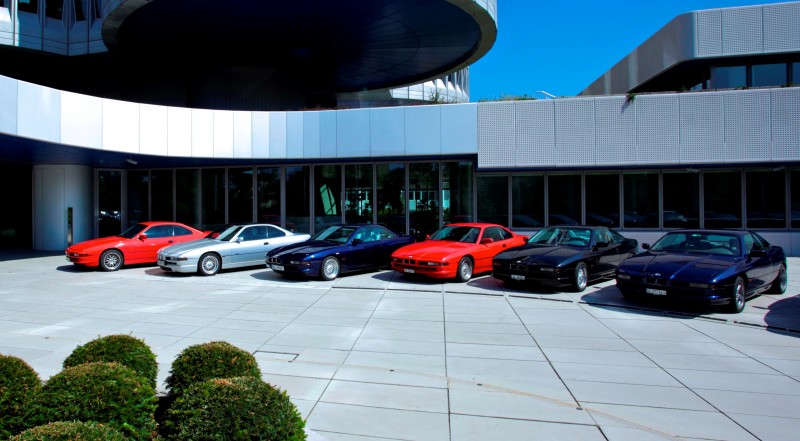 BMW E31 840i, 850i and 850CSi Celebrate 25th-Anniversary Homecoming in Munchen 24