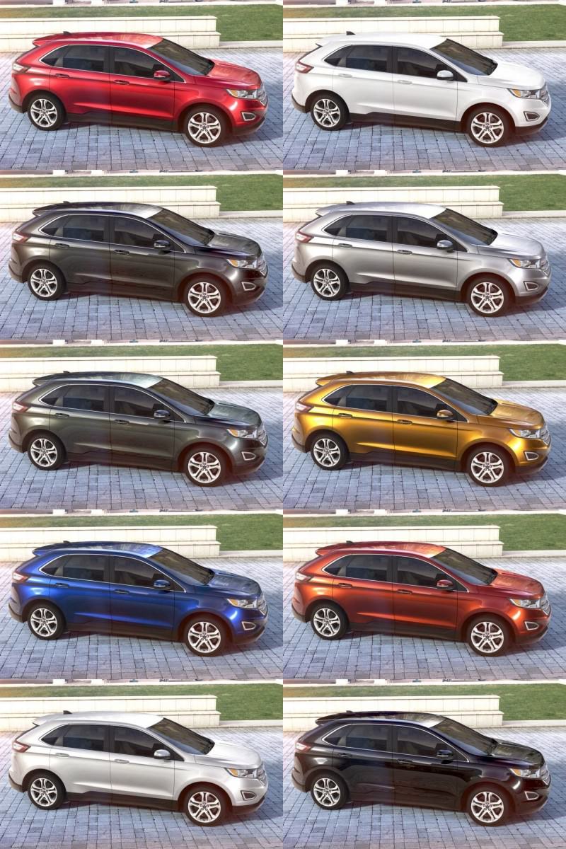 2017 Ford Edge Color Chart