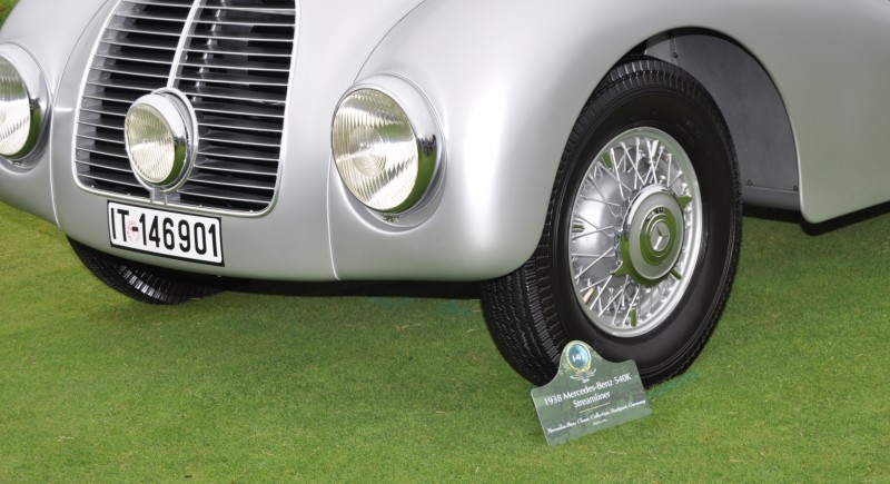 Car-Revs-Daily.com 1938 Mercedes-Benz 540K Streamliner is One-Off Coupe With Wrap-Around Glass and Aero-Smooth Design 14