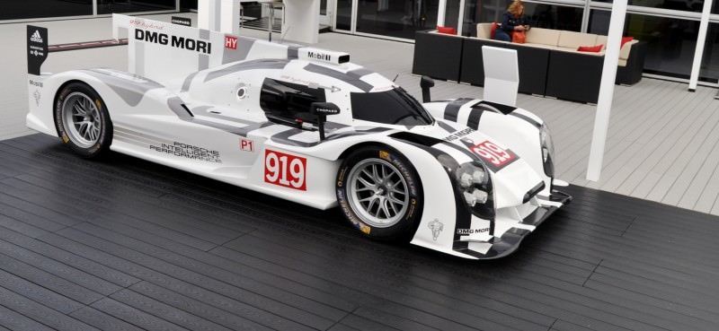 Car-Revs-Daily.com 2014 Porsche 919 LMP1 Racecar at the Quail 105