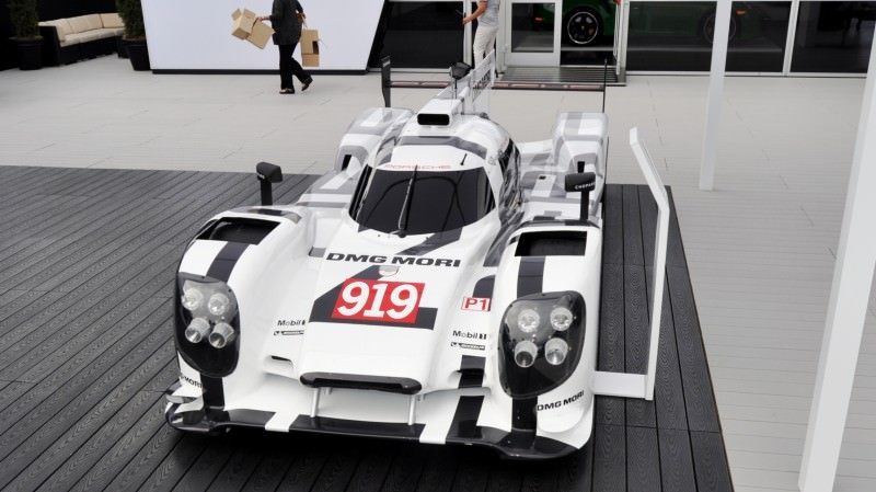 Car-Revs-Daily.com 2014 Porsche 919 LMP1 Racecar at the Quail 116