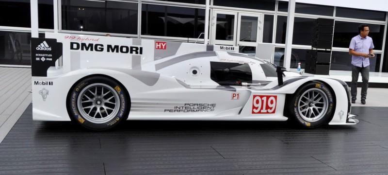 Car-Revs-Daily.com 2014 Porsche 919 LMP1 Racecar at the Quail 12