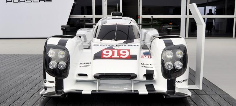 Car-Revs-Daily.com 2014 Porsche 919 LMP1 Racecar at the Quail 44