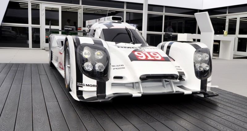 Car-Revs-Daily.com 2014 Porsche 919 LMP1 Racecar at the Quail 53